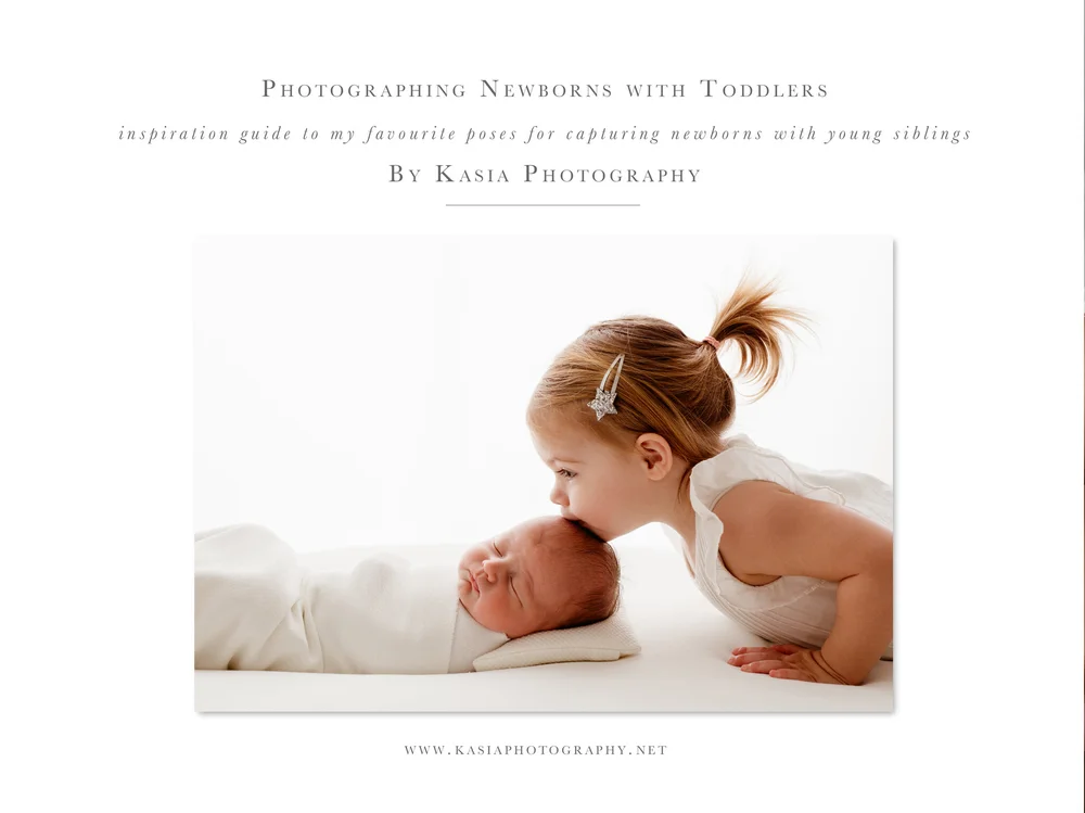 Download Photographing Newborns With Toddlers Guide Sibling Posing Cards Bundle Studio Photography
