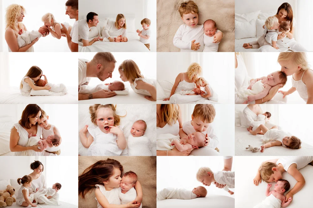 Download Photographing Newborns With Toddlers Guide Sibling Posing Cards Bundle Studio Photography