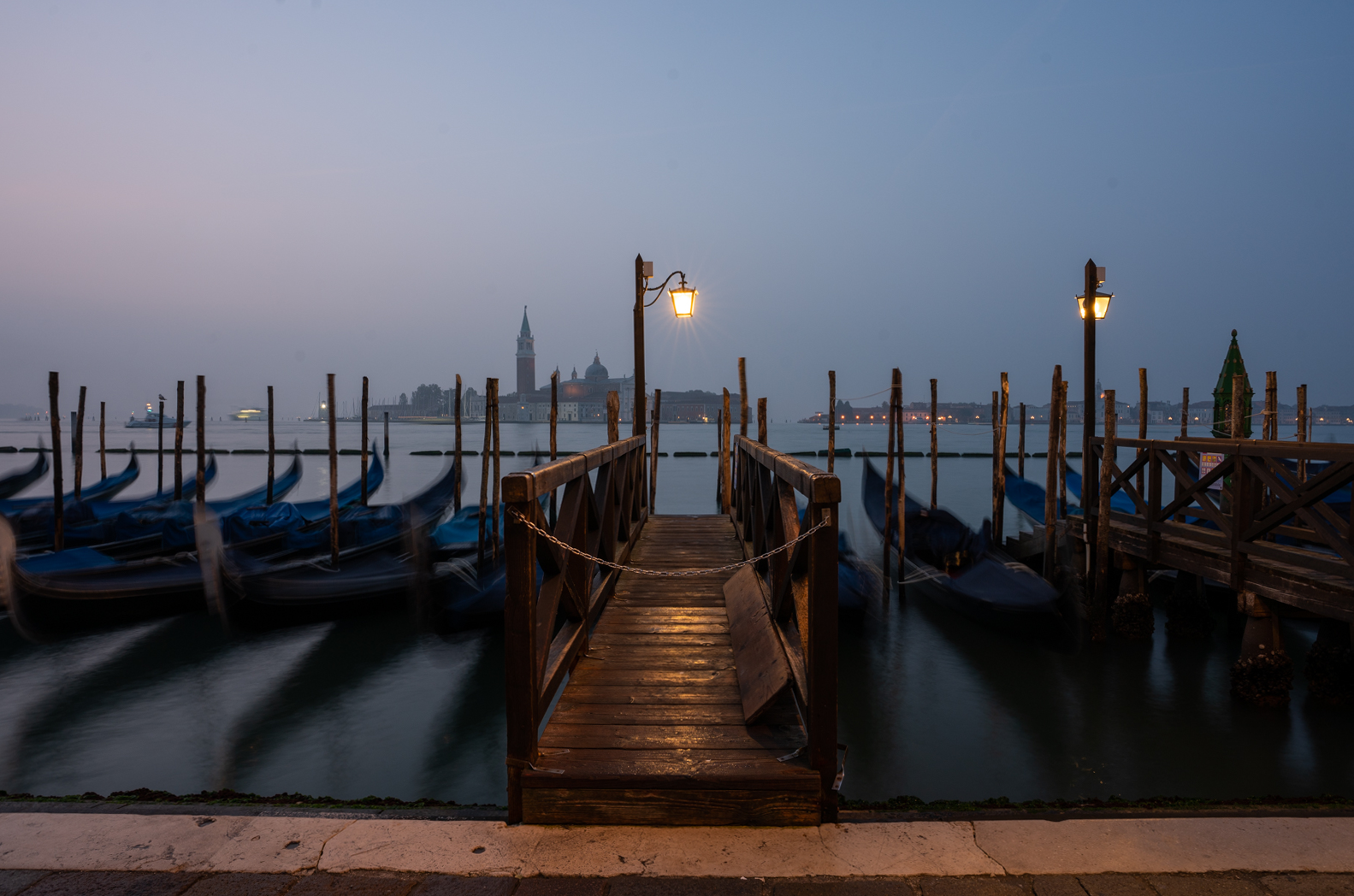 Gondolas in Venice_Henry Frakes.png
