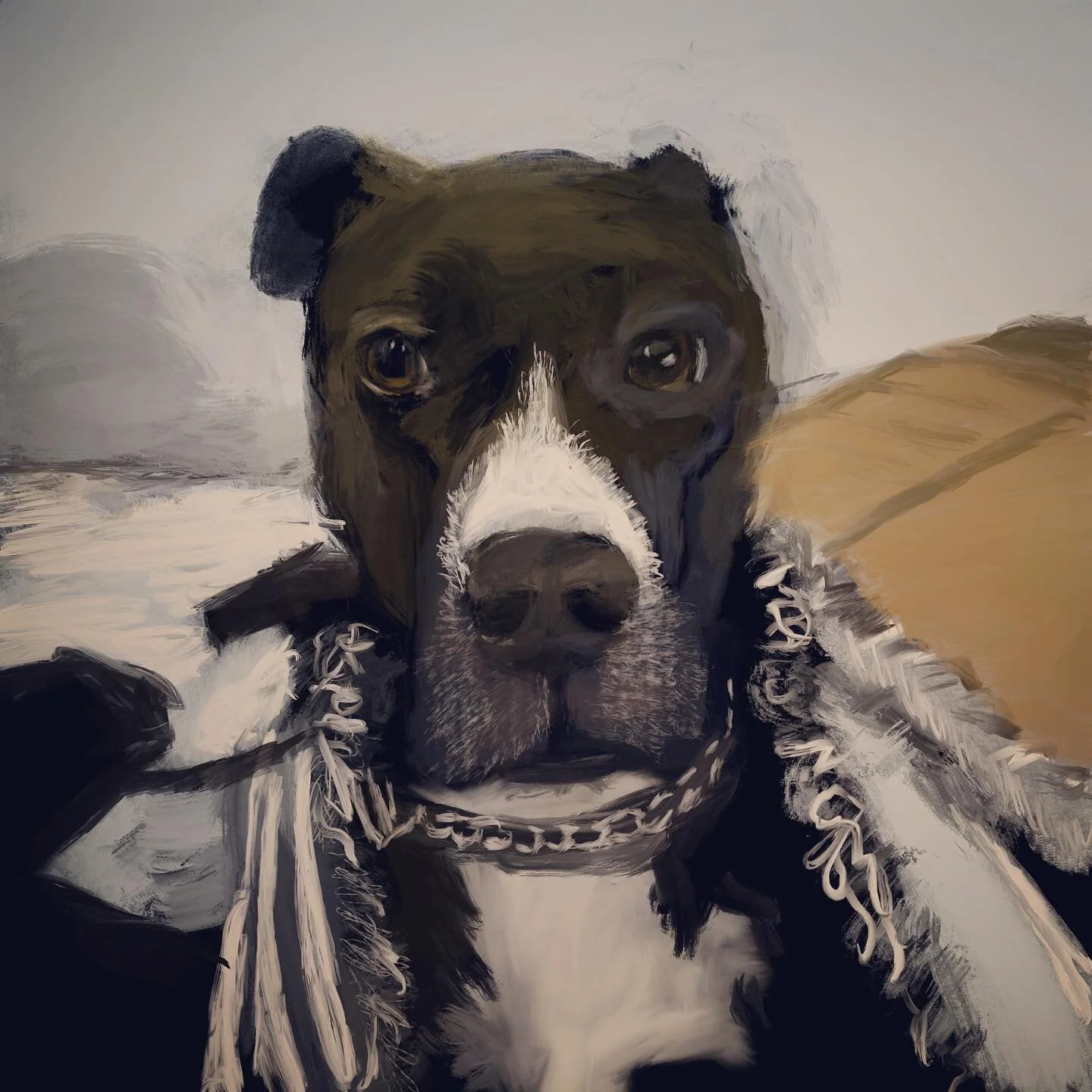 Study with some oil brushes. His name is Brick.
#procreate #procreateart #procreatebrushes #procreatedrawing #procreateillustration