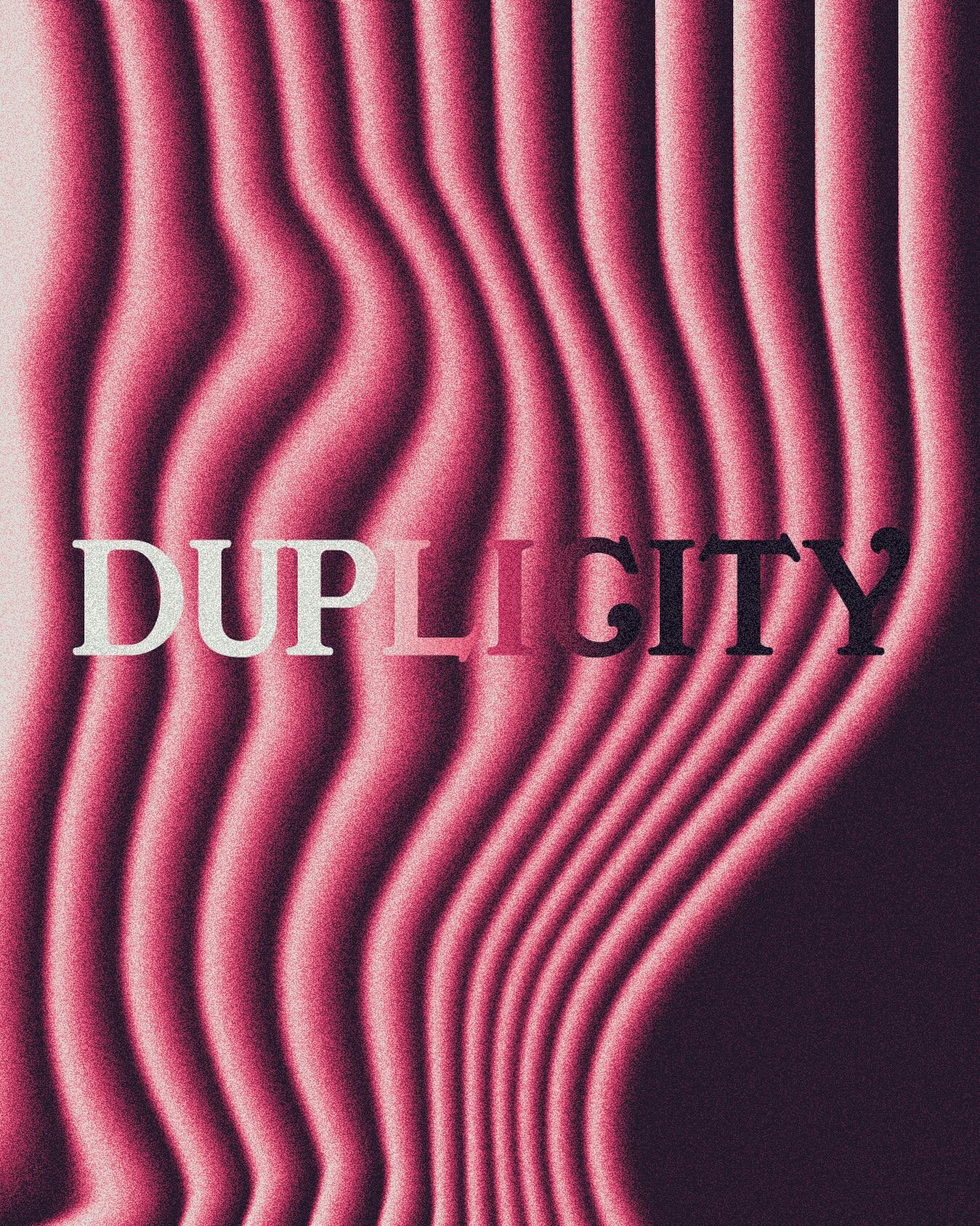 Duplicity: a formal word that refers to dishonest behavior meant to trick or deceive someone.
#wordoftheday #design #designer #graphicdesigners #typography #artdirector #photoshop #gradient