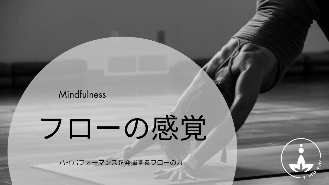 フローの感覚  - ハイパフォーマンスを発揮するフローの力