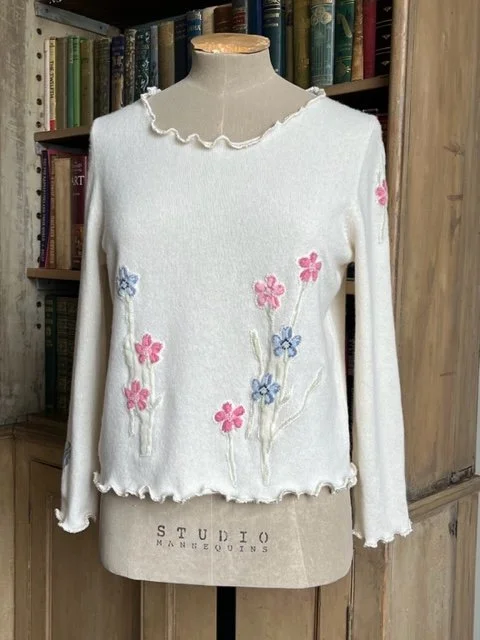 3668  Cream Cashmere Jersey