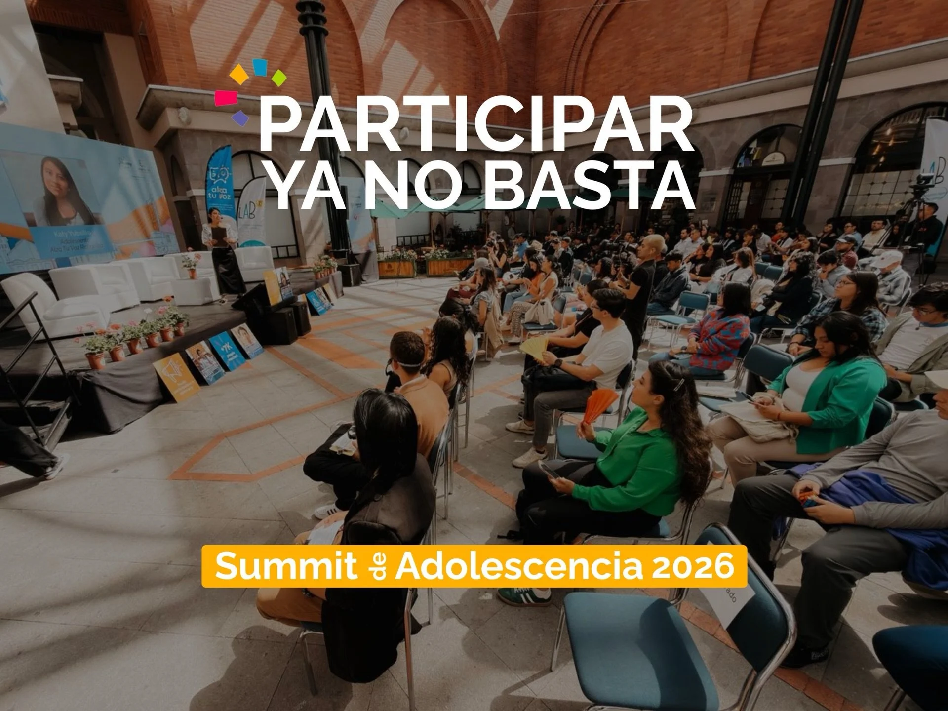 | As&iacute; es, porque participar es solo el comienzo. 🔥

El Summit de Adolescencia 2026 nos dej&oacute; algo claro: lxs adolescentes no quieren ser solo escuchadas, quieren ser parte activa de las decisiones, de las conversaciones y de la transfor