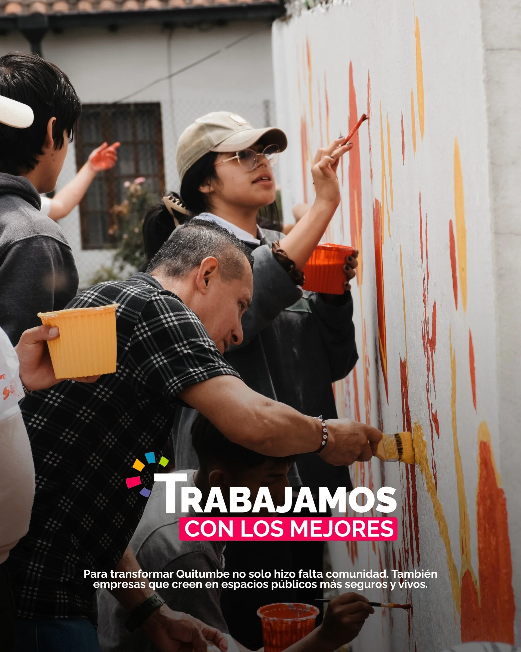 | Transformar un barrio no se hace solo. Se hace en comunidad&hellip; y tambi&eacute;n con aliados que creen que las ciudades pueden ser mejores. ✨

En Quitumbe, junto a vecinxs , adolescentes, negocios locales, muralistas y colectivos, vivimos una m