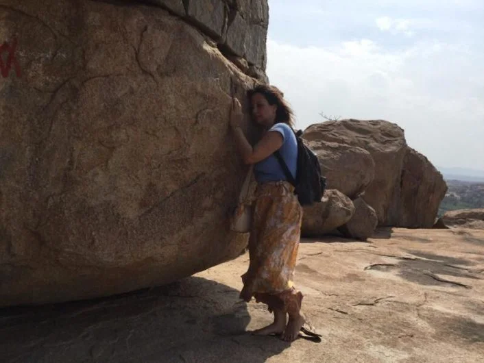 Во время пуджи ...