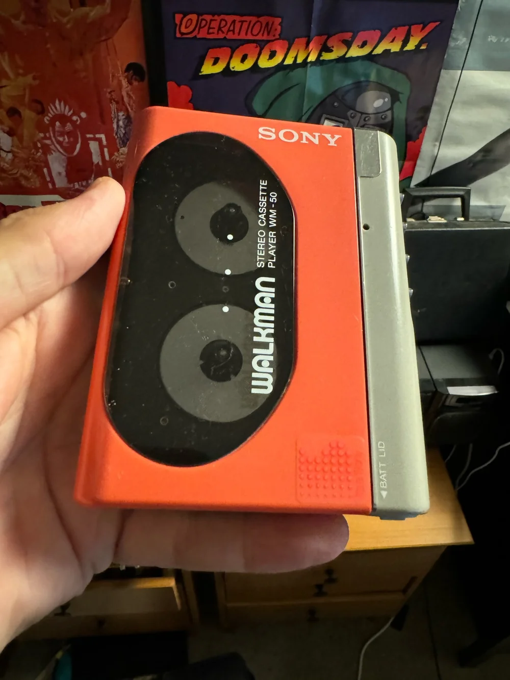 Sony Walkman - WM-50 Portable Cassette Player - New Belt - Works