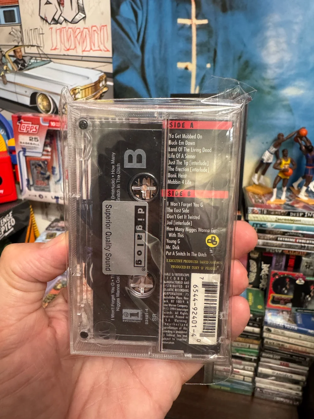 Sinister - Mobbin 4 Life Sealed Cassette with Spine Cutout — Mid90s