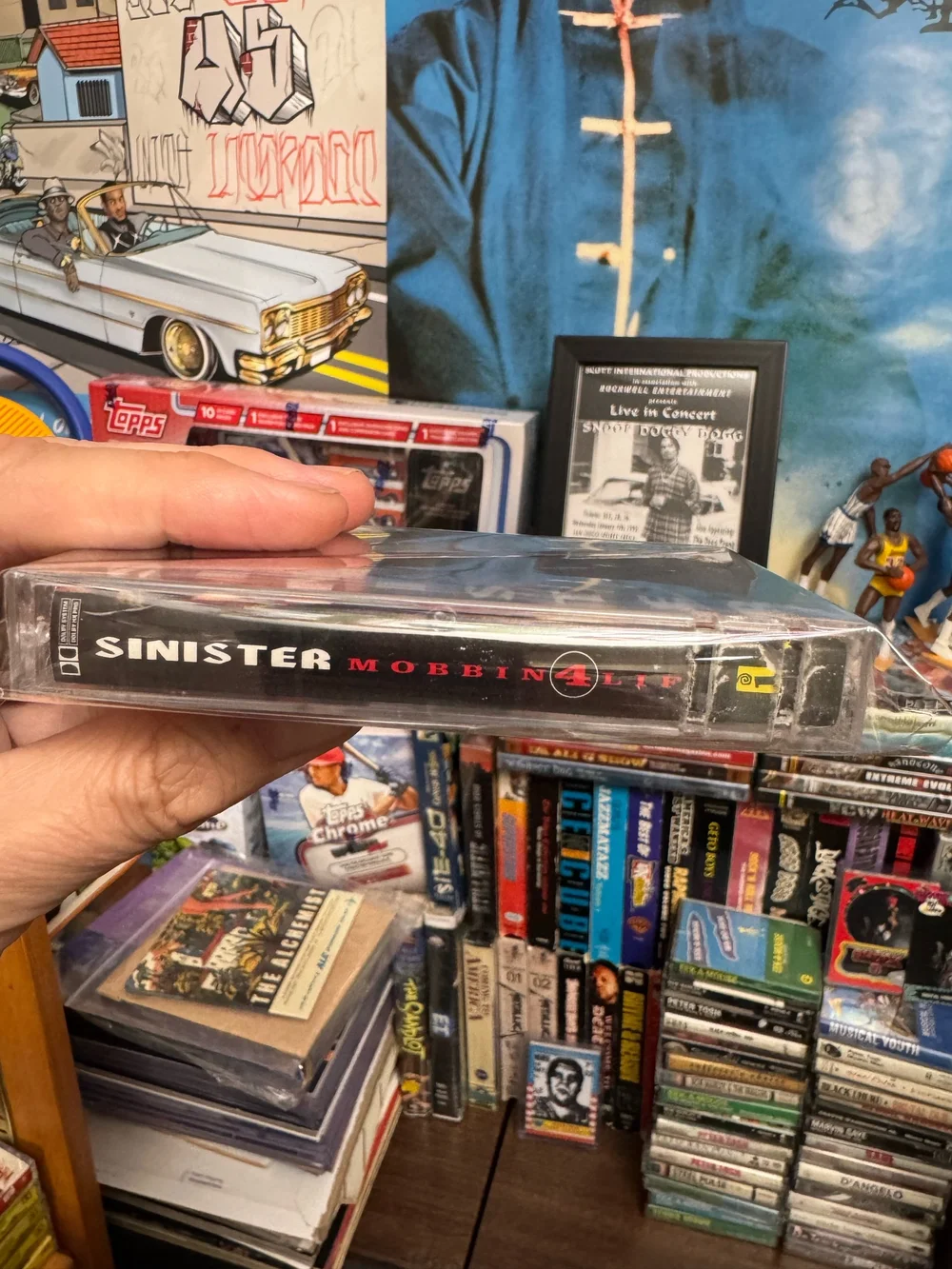 Sinister - Mobbin 4 Life Sealed Cassette with Spine Cutout — Mid90s