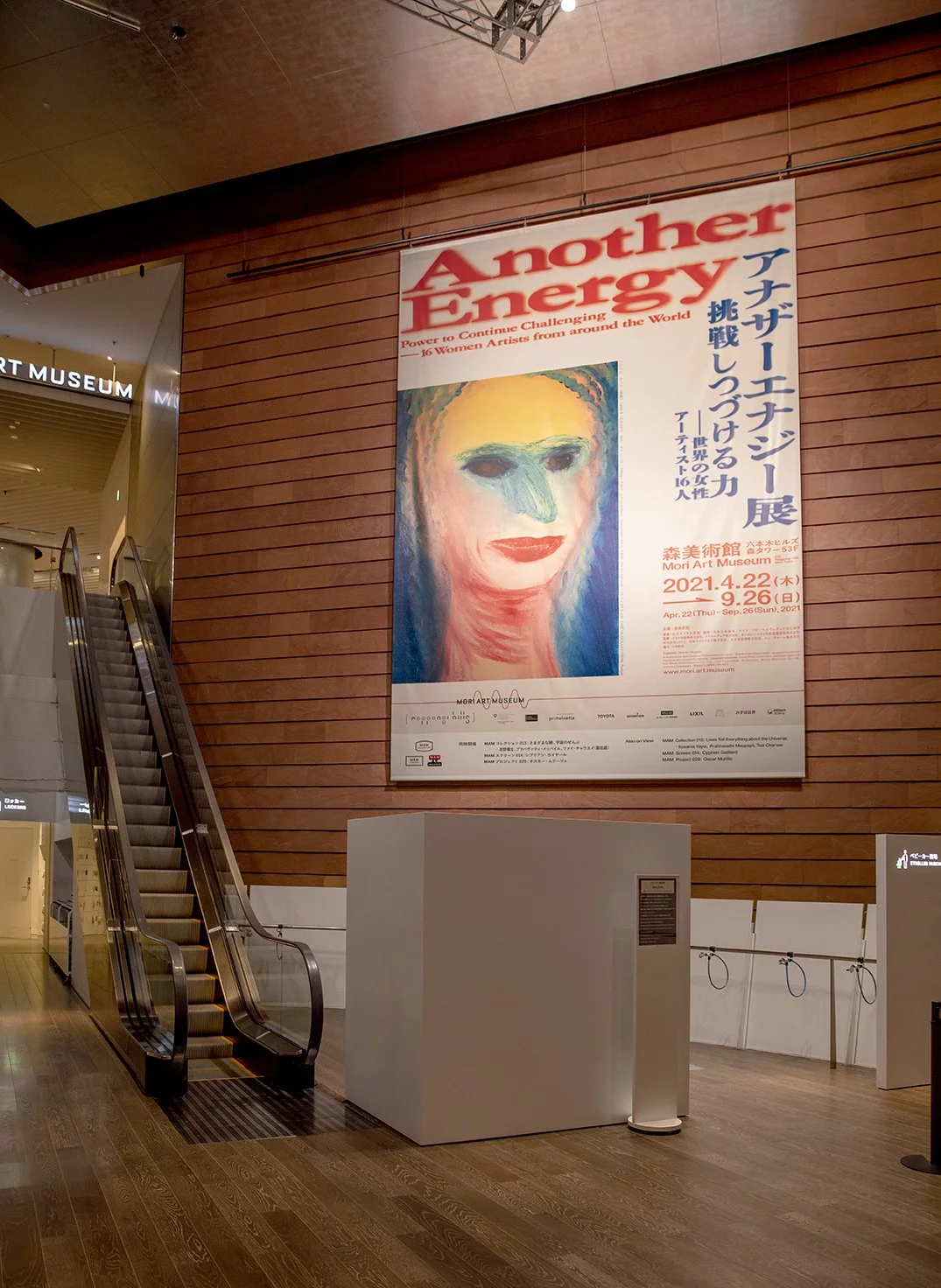 アートポスター アナスタシア・サモイロワ エキシビジョンポスター Another Energy_Mori Art Museum — SERI TANAKA
