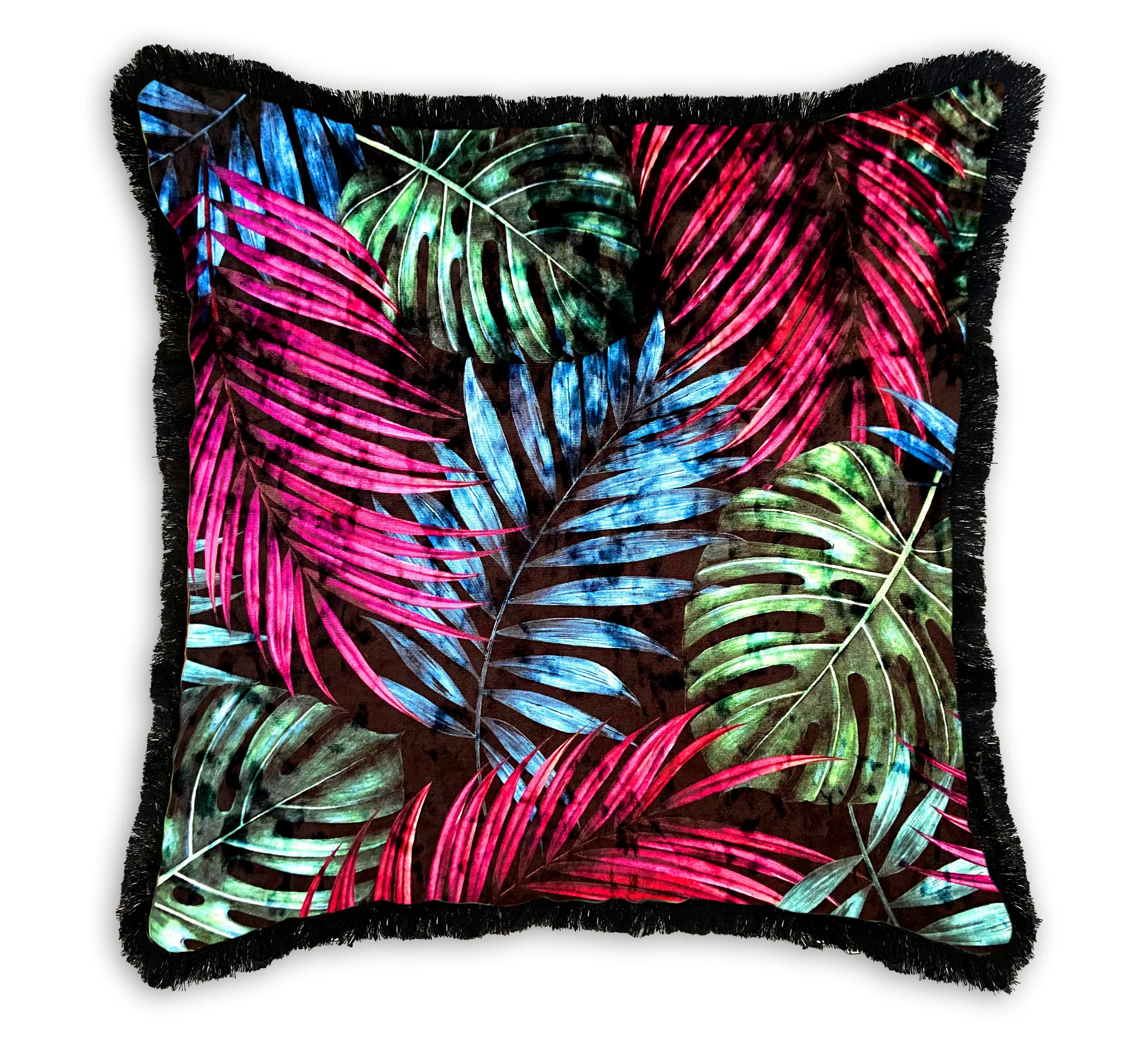 PALM CUSHION: JEWELLED