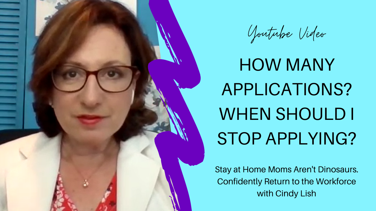 Video -How Many Jobs Should I Apply to and When Should I Stop Applying?