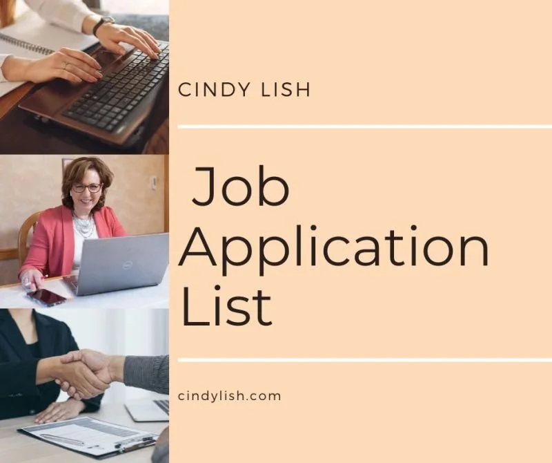 Job Application Checklist