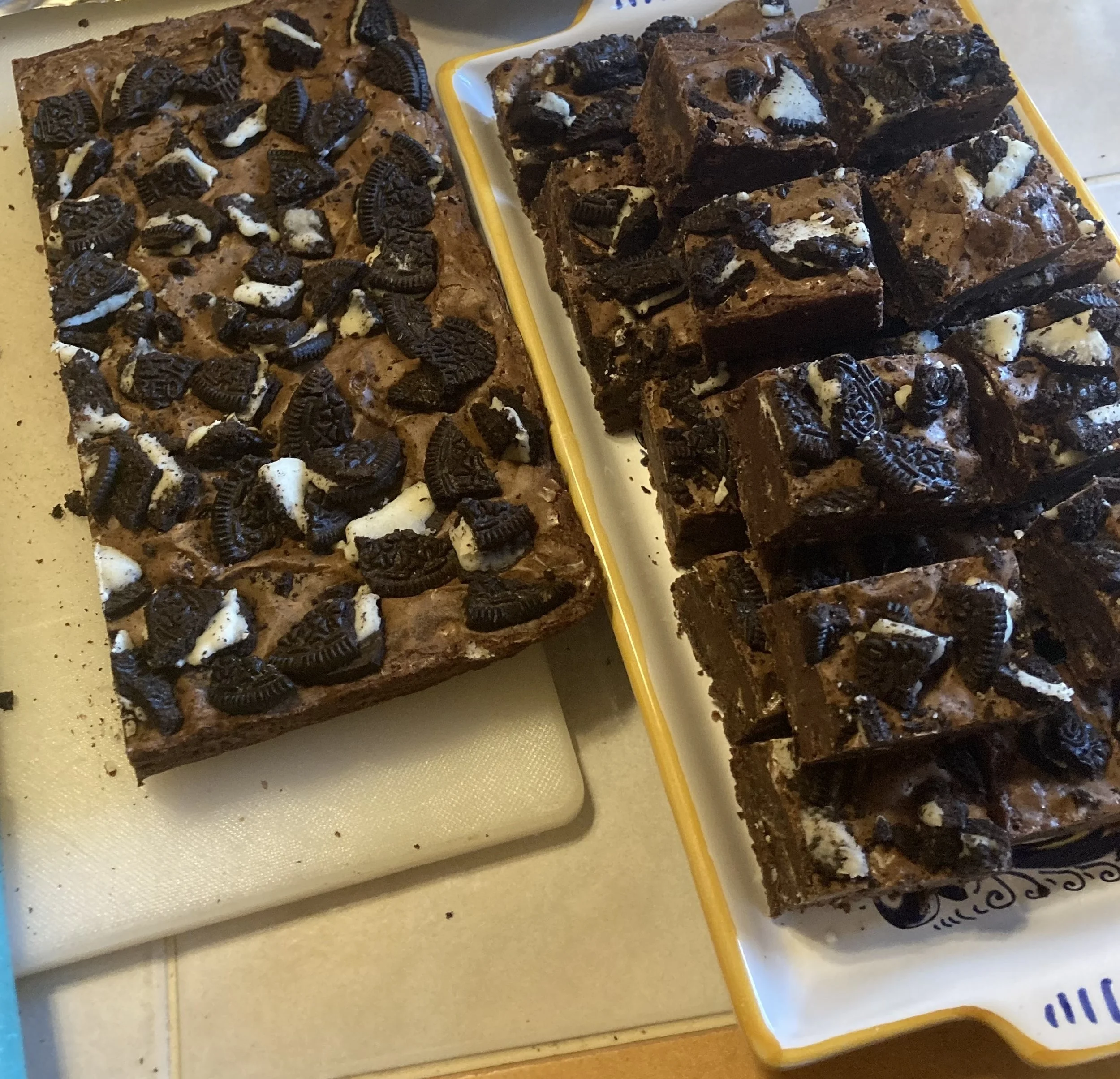 Jackhammers, brownies, and kindness