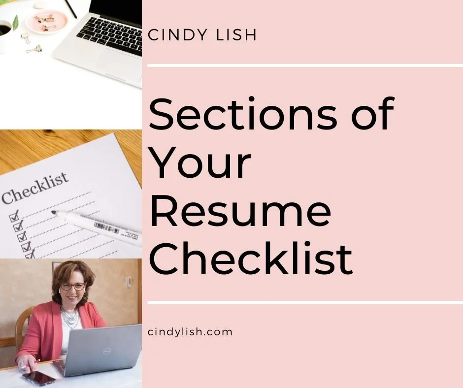 Sections of Your Resume