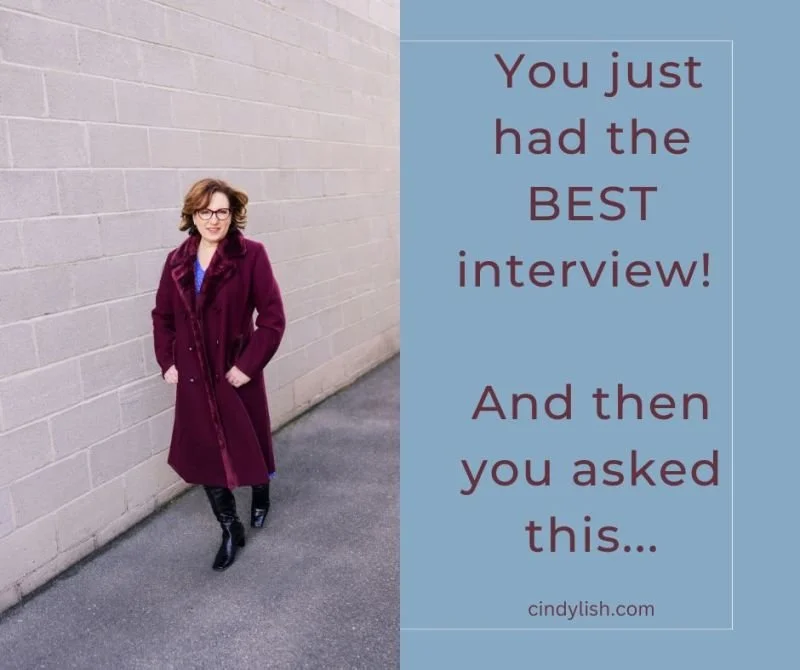 Words to say at the end of your interview.