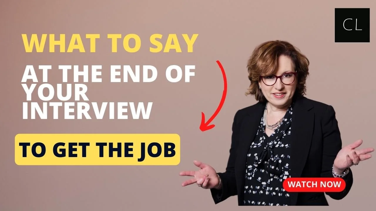 What to Say at the End of Your Interview to Get the Job