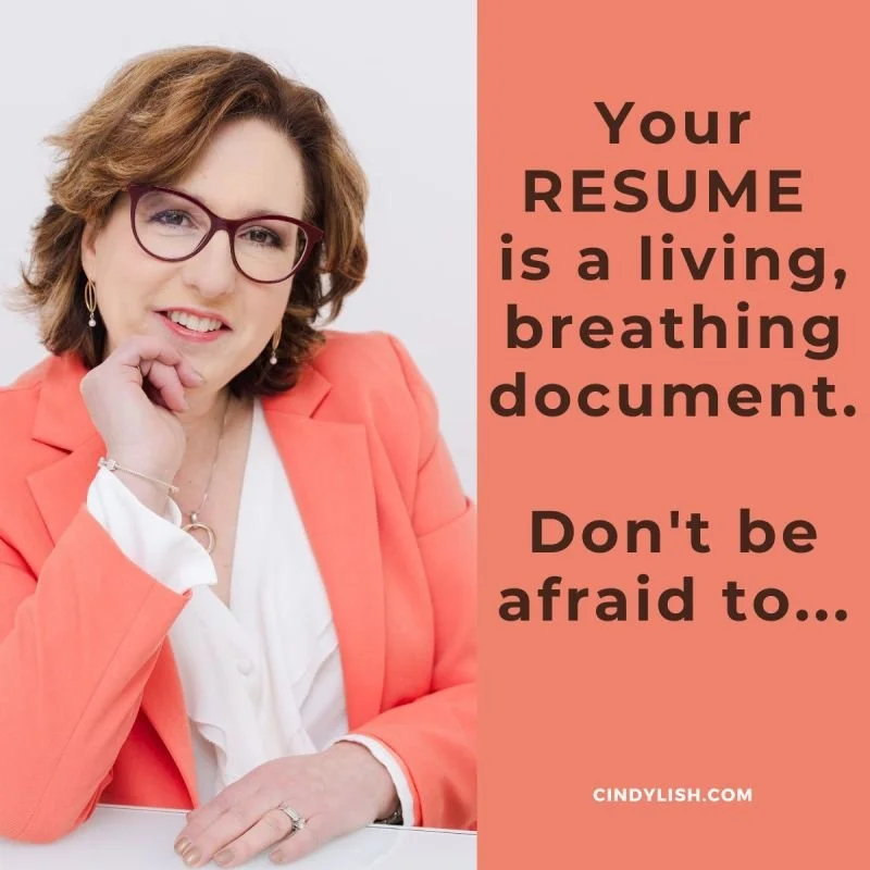 Your Resume is a Living Document