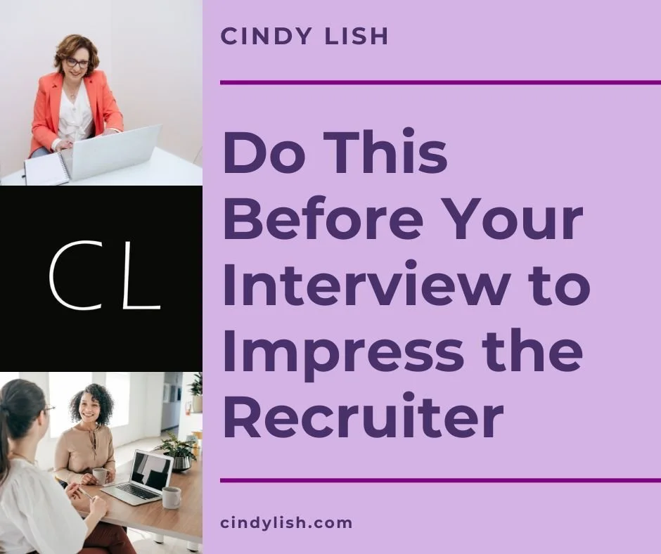 Do This Before Your Interview