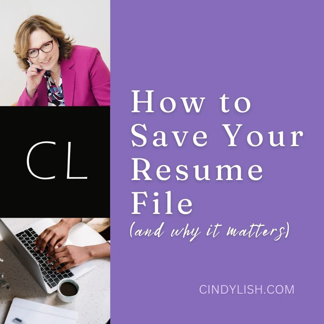 How to Name Your Resume