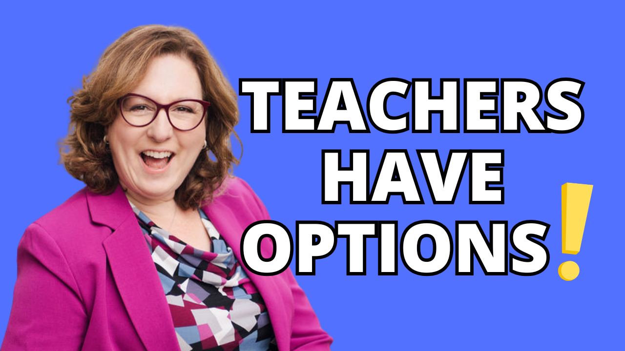 New Job Ideas For Teachers!!