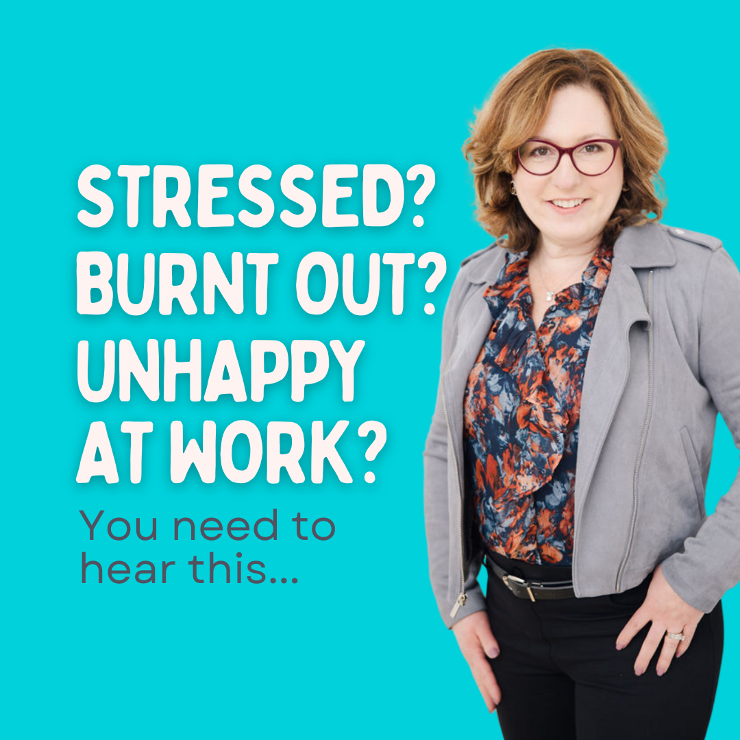 Stressed &amp; unhappy at work? This is for YOU!