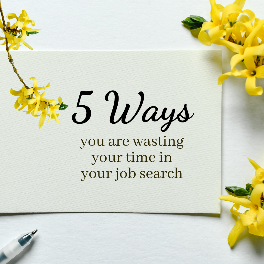 Stop Wasting Your Time...