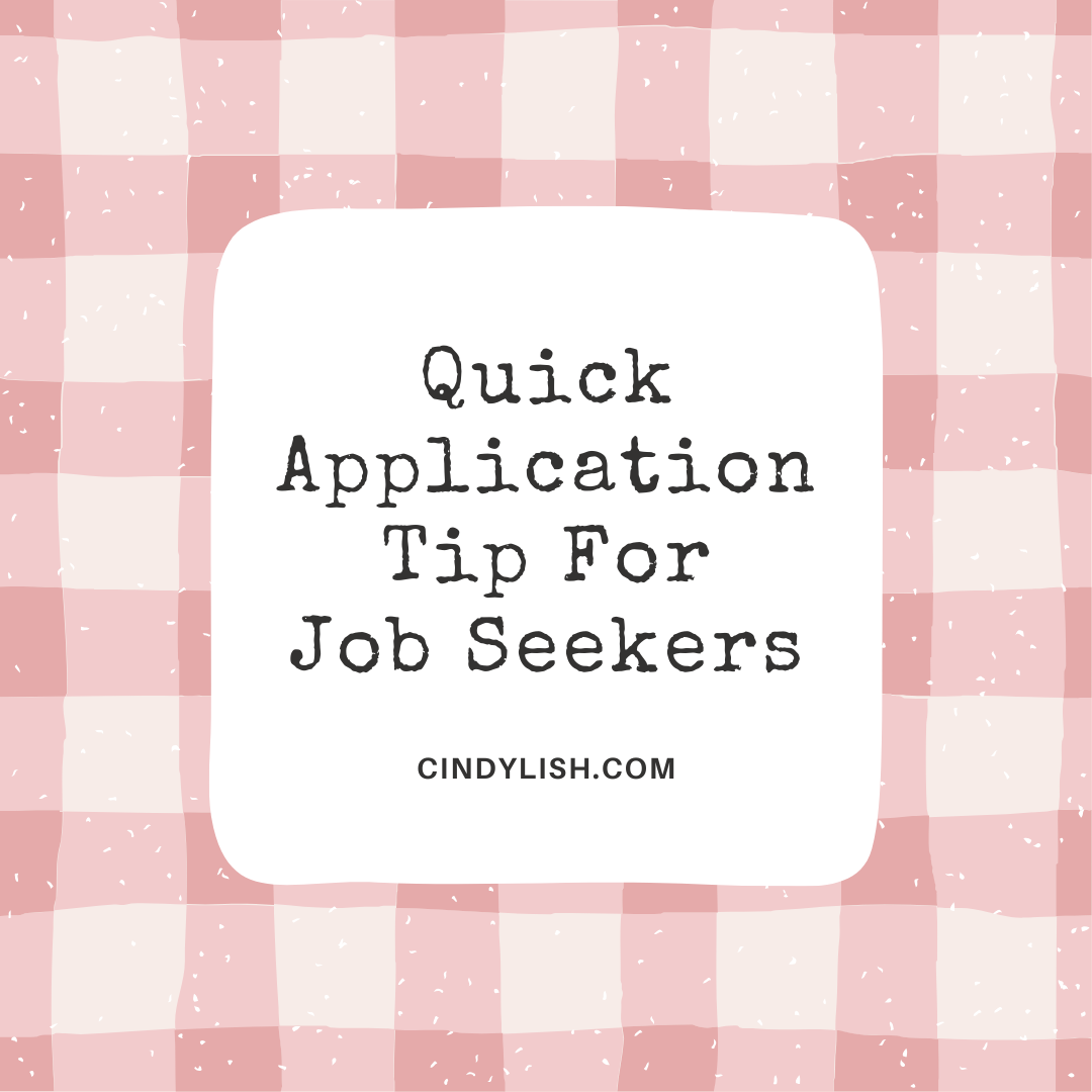 Stand Out on Your Applications!
