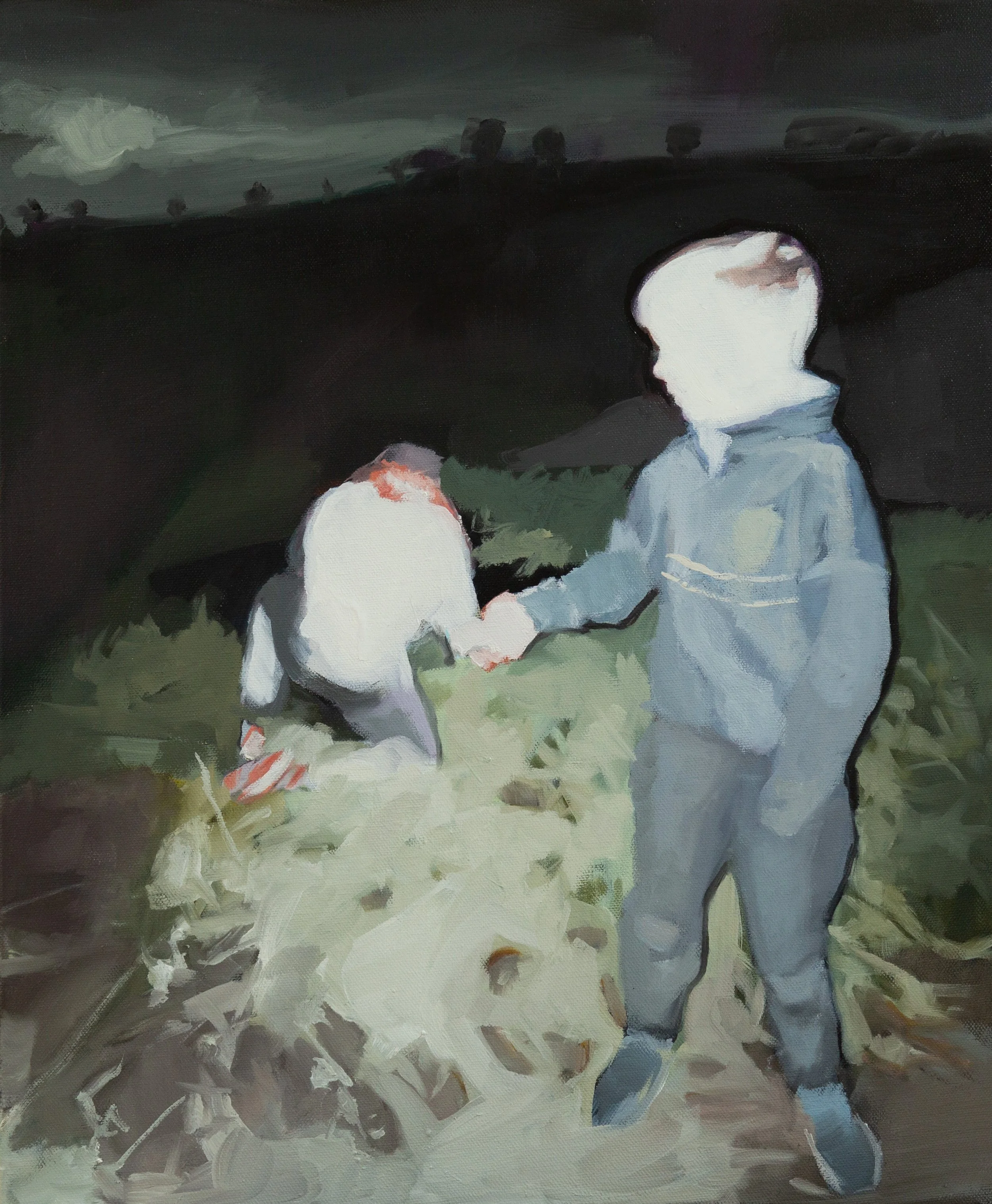 "Lost" 60x50cm, Oil on Canvas