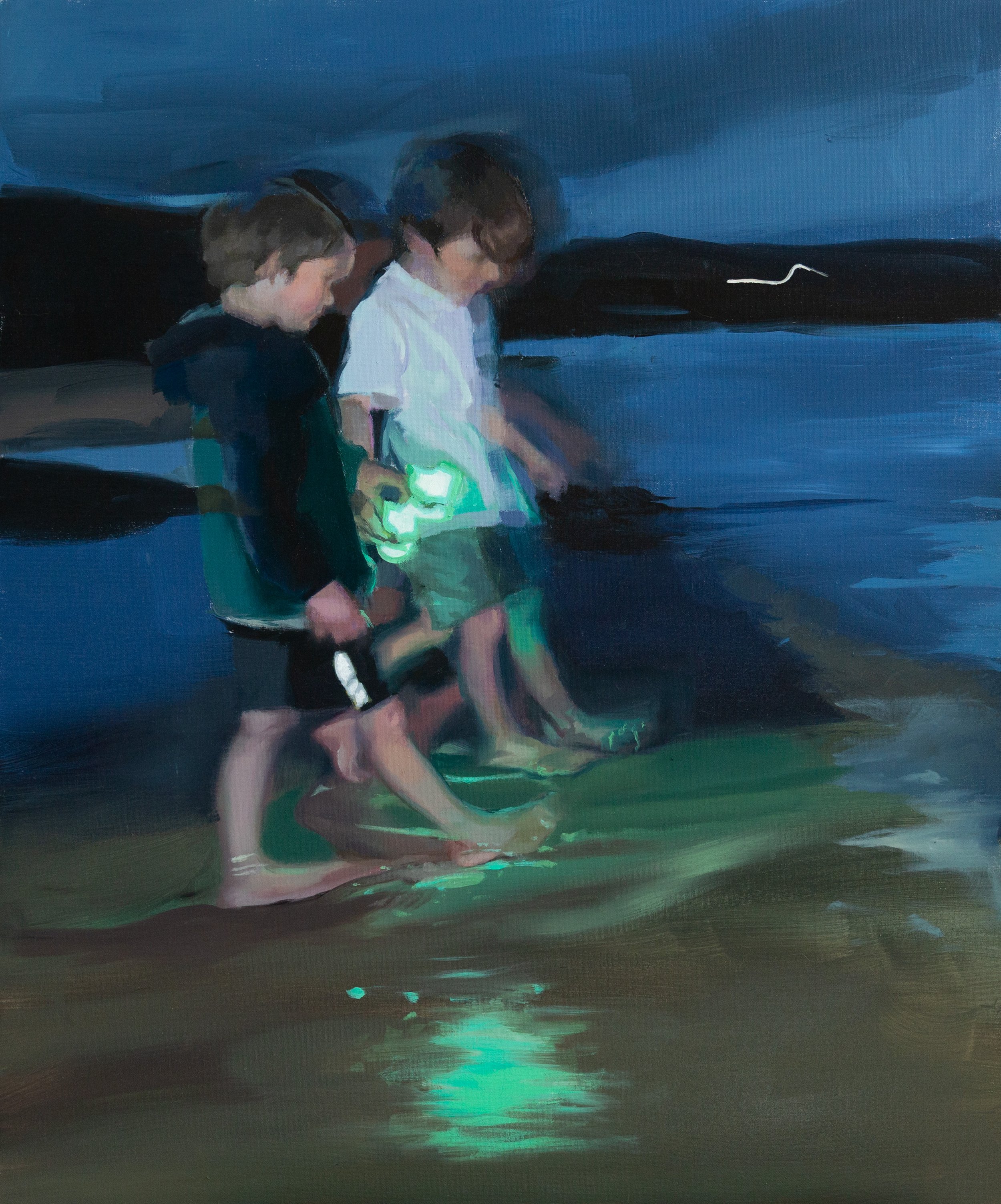 "Eroding" 60x50cm, Oil on Canvas