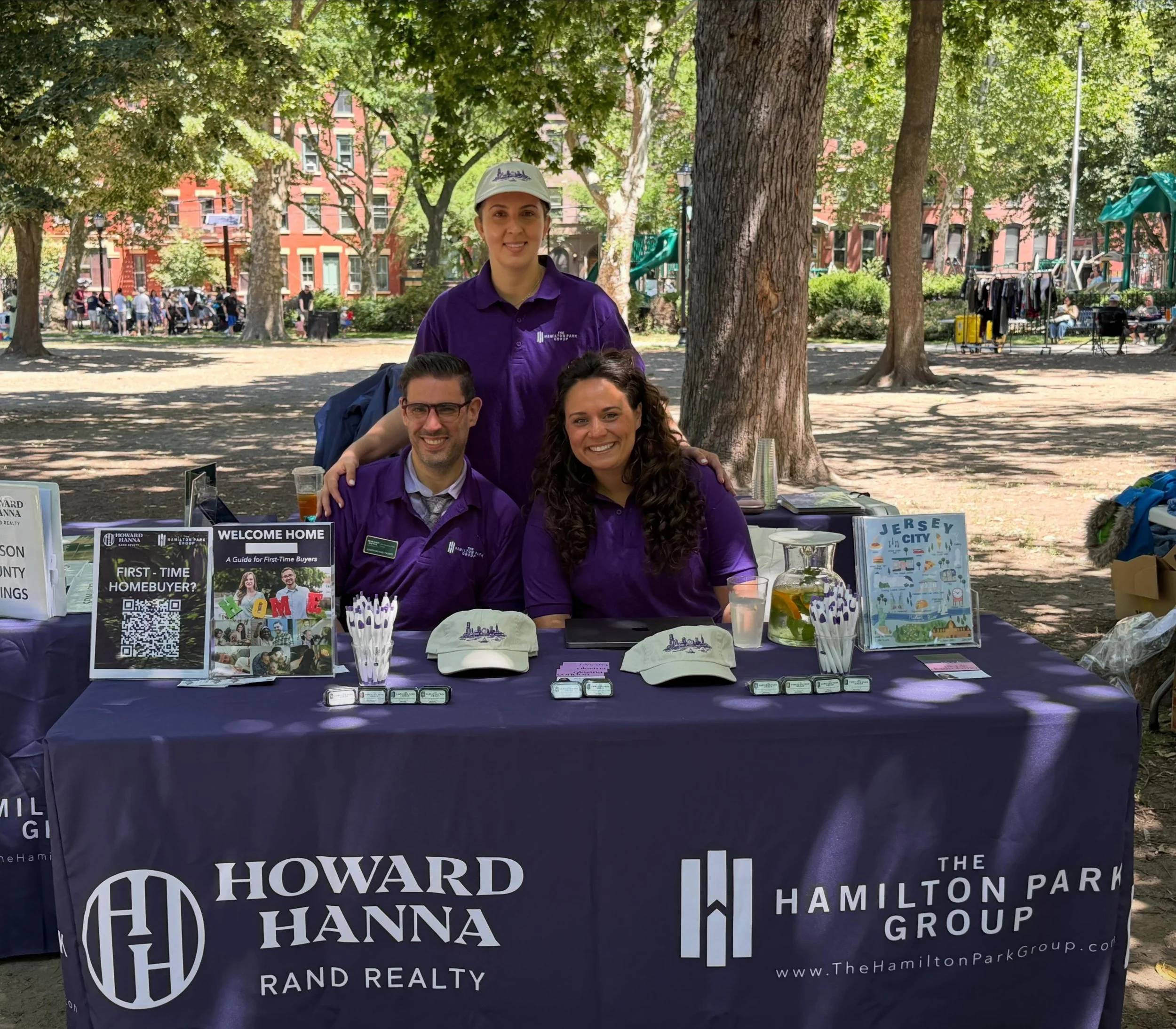 Thanks so much for coming to visit us at Parkfest on Saturday! 🌳 #thehamiltonparkgroup #hamiltonparkjc #jerseycity #realestate #parkfest