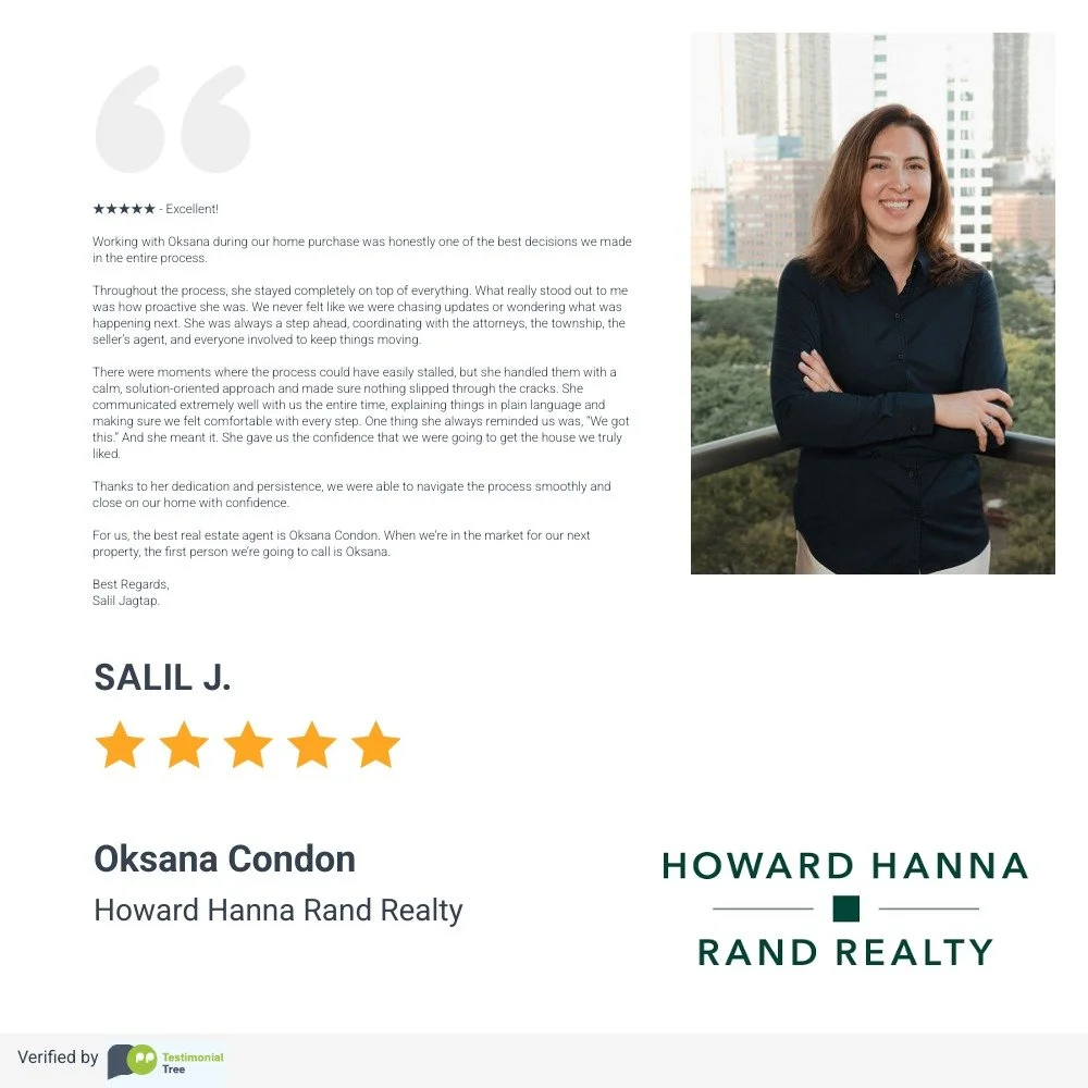 Thank you to my dear first time home buyers Salil and Kateke. This transaction was challenging on many levels however we worked together and planned strategy. Welcome Home! With gratitude, Oksana