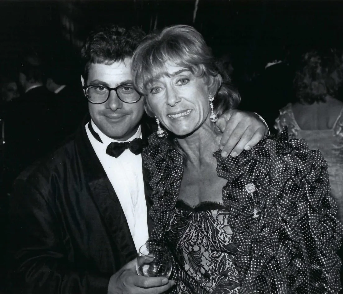 With Cameron Mackintosh in Los Angeles