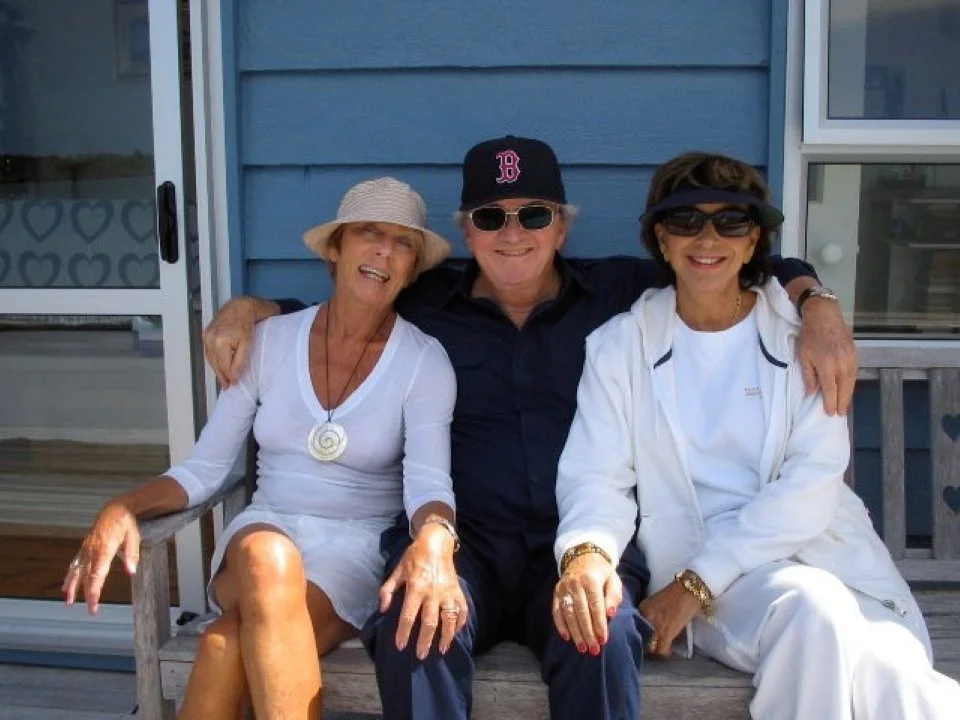Gillian with Leslie and Evie Bricusse