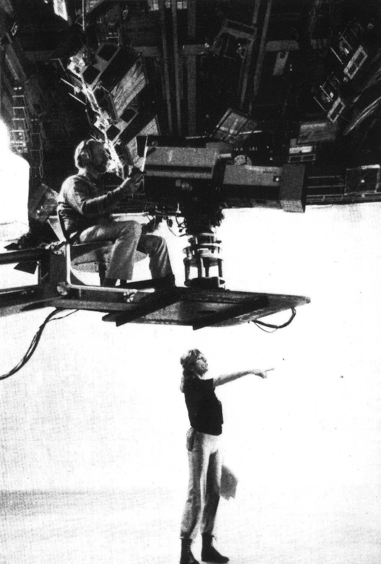 Directing Morte D'Arthur for BBC TV - 1984