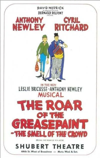 The Roar of the Greasepaint - The Smell of the Crowd on Broadway - 1964