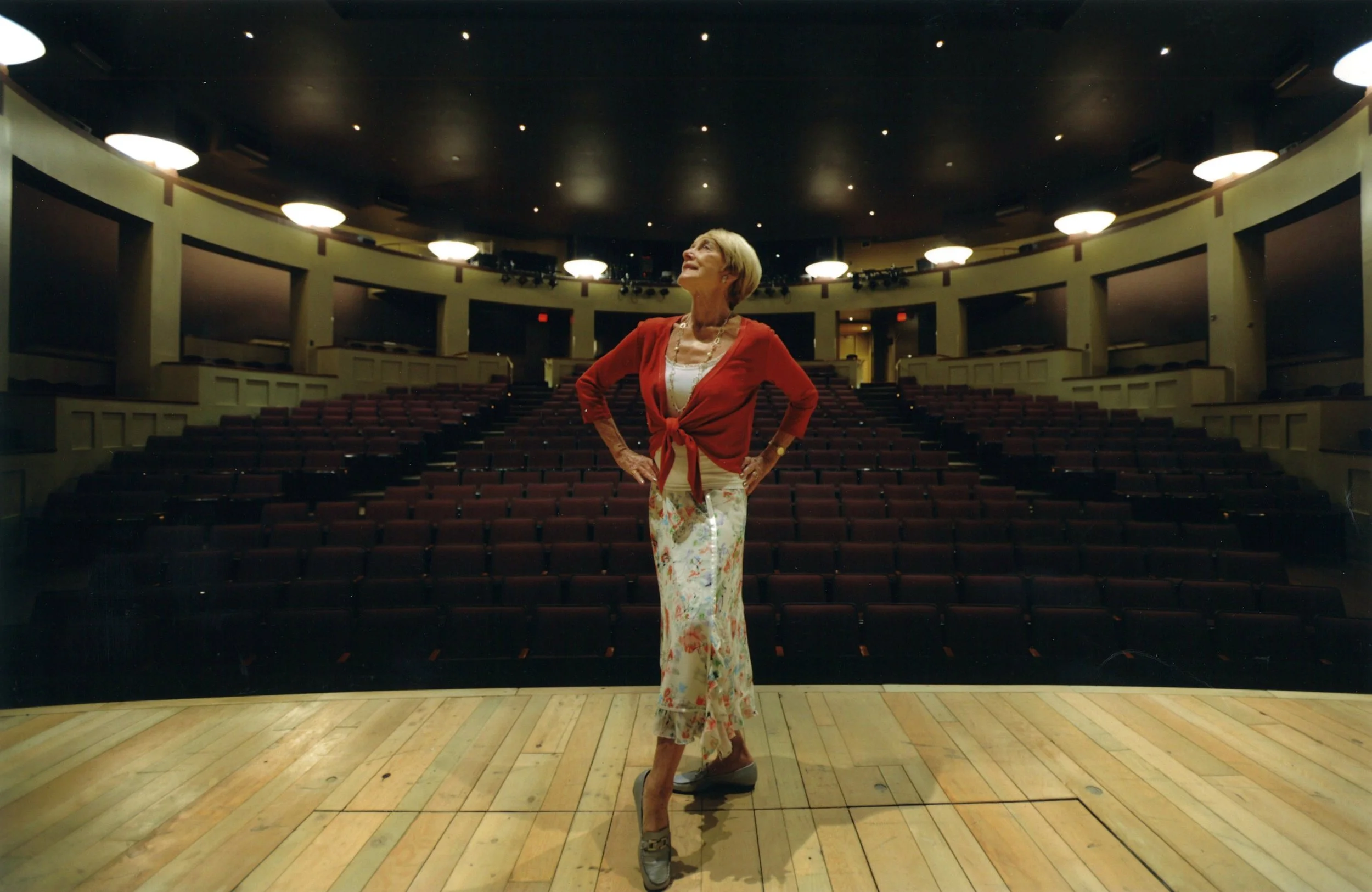 On stage at Washington Theatre - The Imaginary Invalid 2008