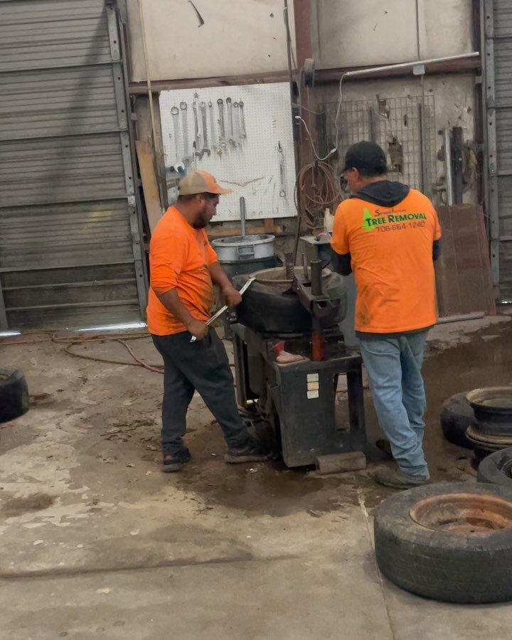 5-14-23 Shop work&hellip;..when one shop used to be a junkyard and the other shop was a paint and body &mdash; tire discovery breakdown and disposal is a daily reoccurrence. 
&ldquo;Work, hard work, intelligent work, and then more work.&rdquo;
James 