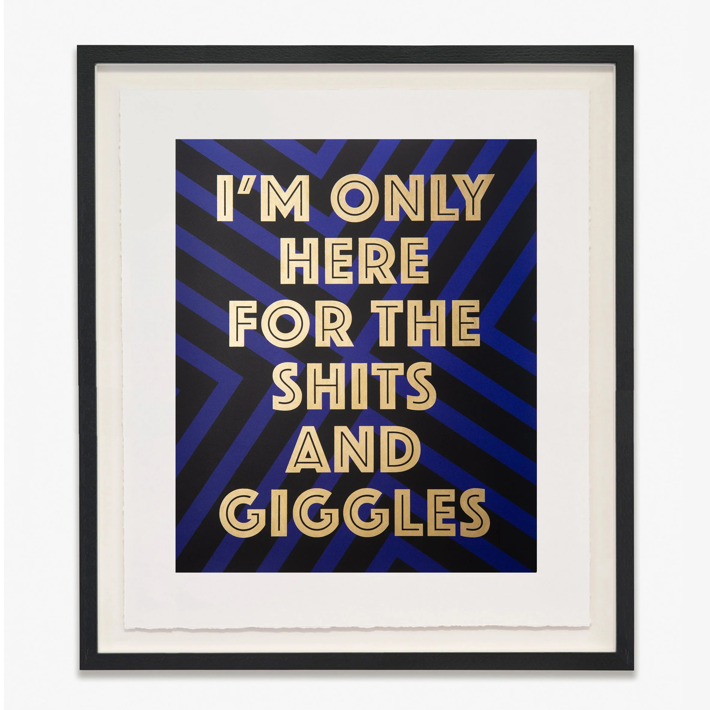 SHITS AND GIGGLES - Blue & Black - FRAMED.jpg