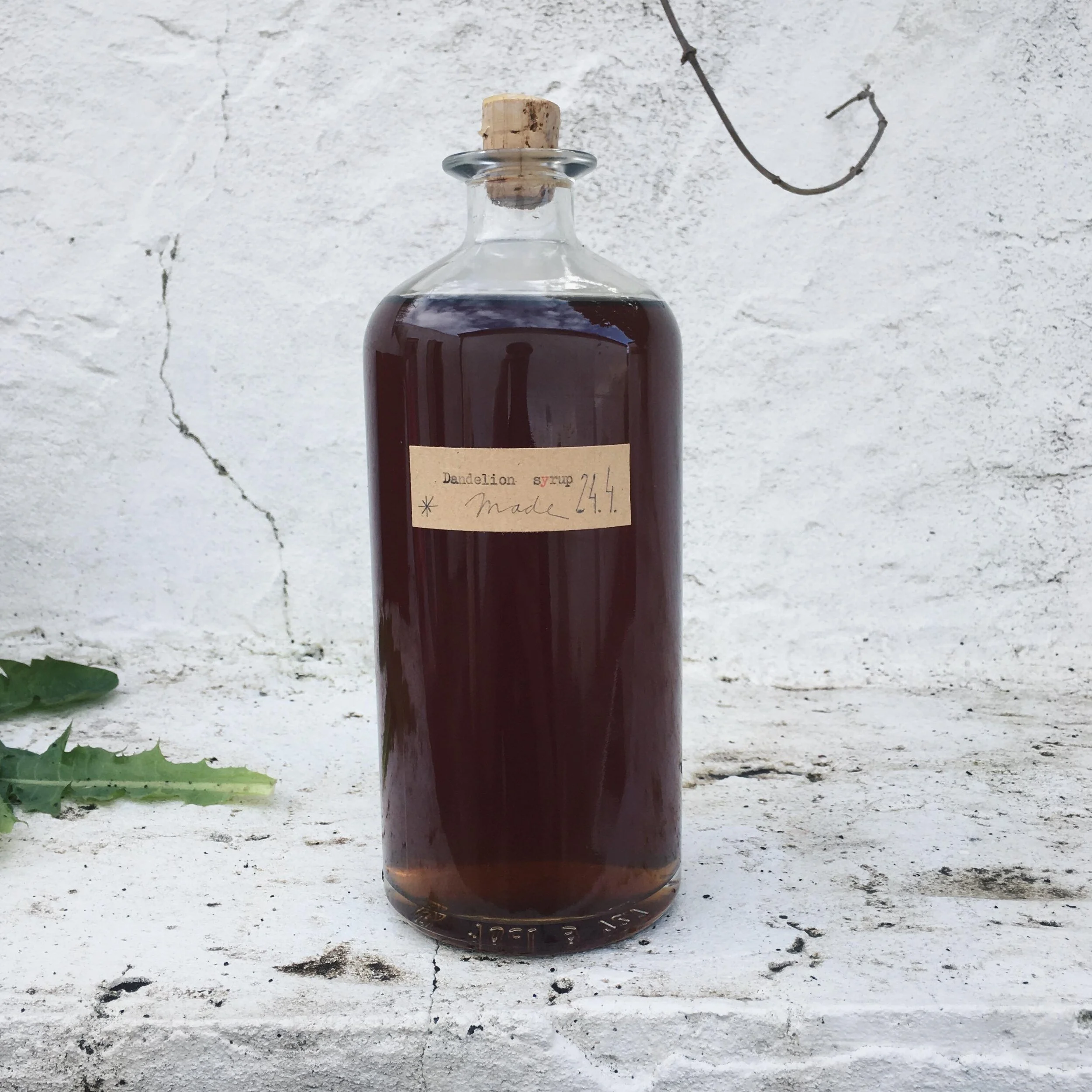 Dandelion Syrup