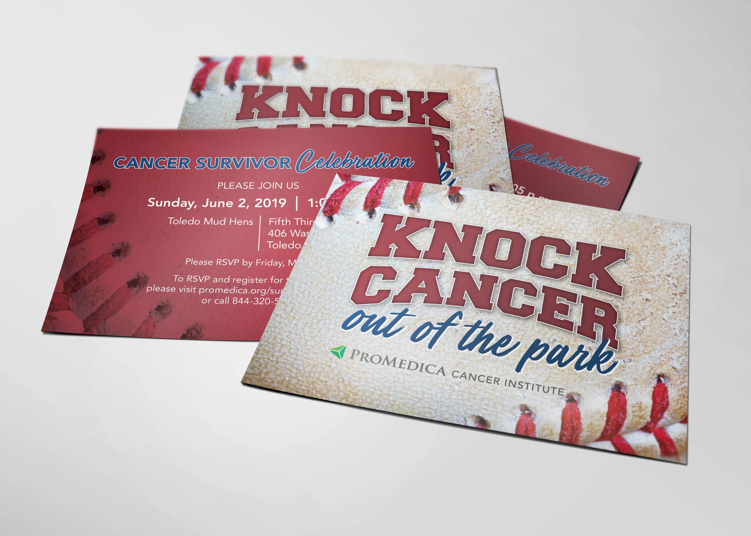  These were marketing materials for ProMedica’s 2019 Cancer Survivor Celebration.  