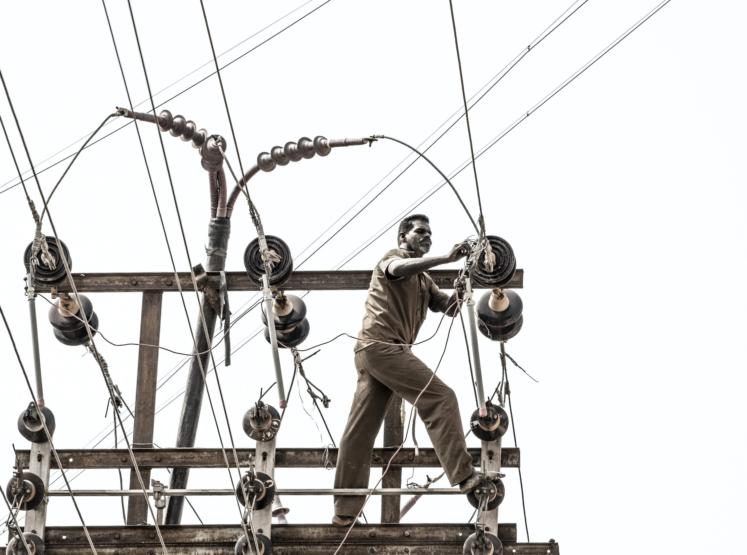 Subnational implications from climate and air pollution policies in India's electricity sector