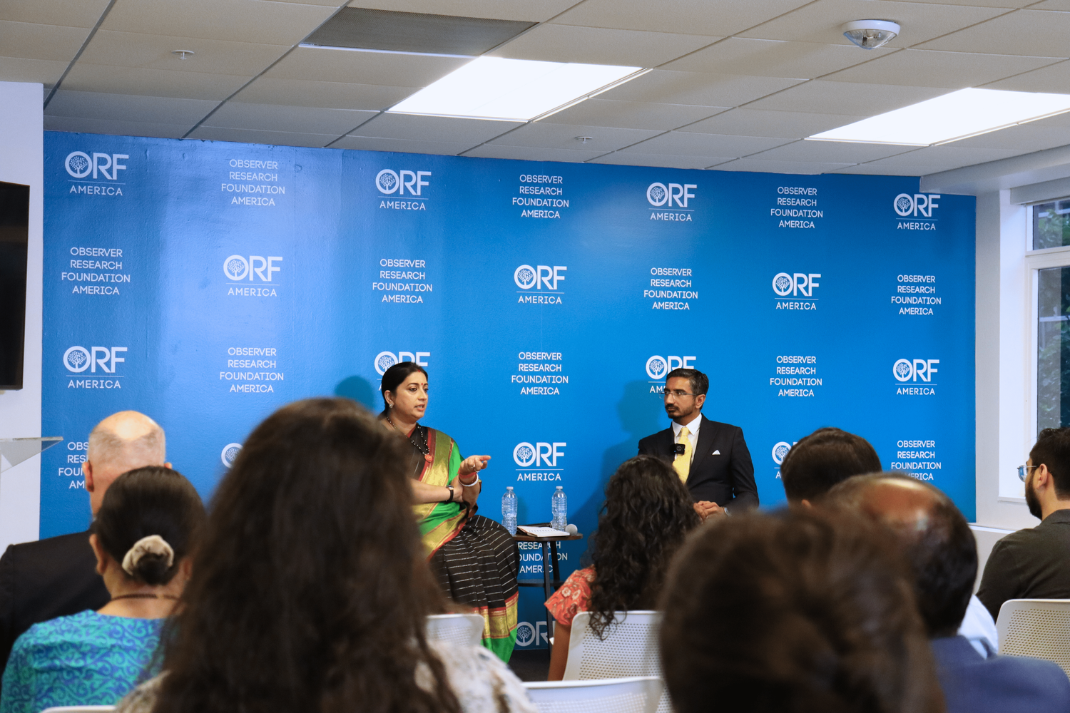 Women and Politics in India: A Conversation with Smriti Irani — ORF America