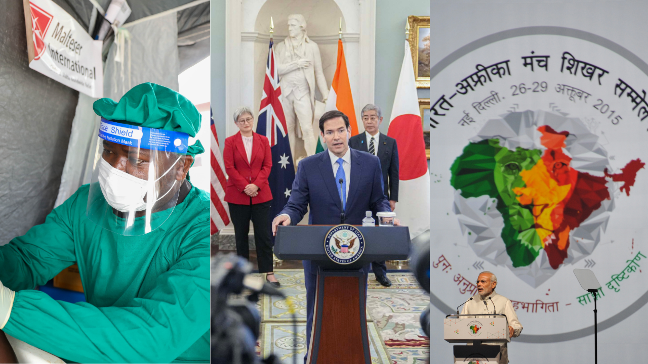 Season 2 Episode 14 : Ebola Outbreak, Rubio at Quad and NATO, India-Africa Ties