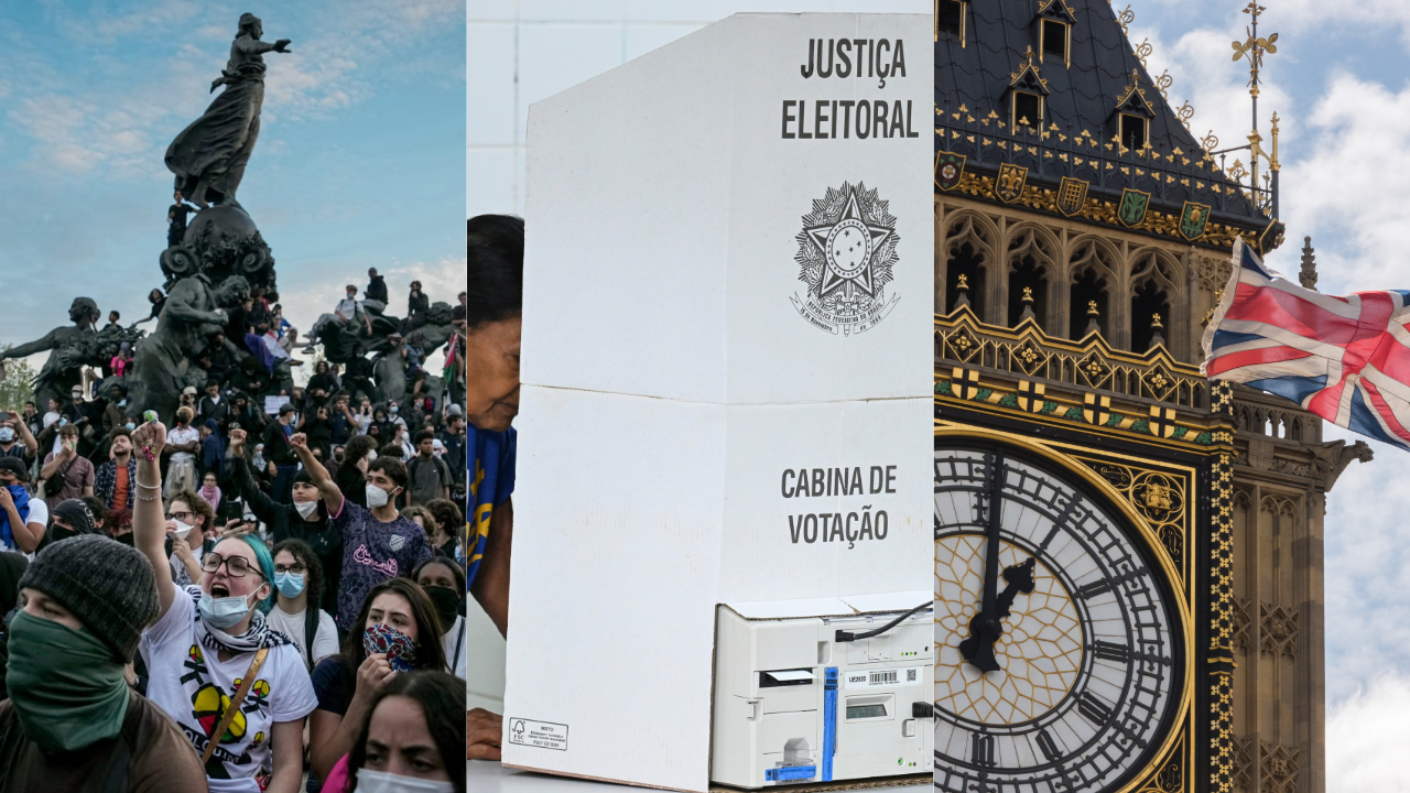 Season 2 Episode 22 : French Protests, British Foreign Policy, Brazilian Elections