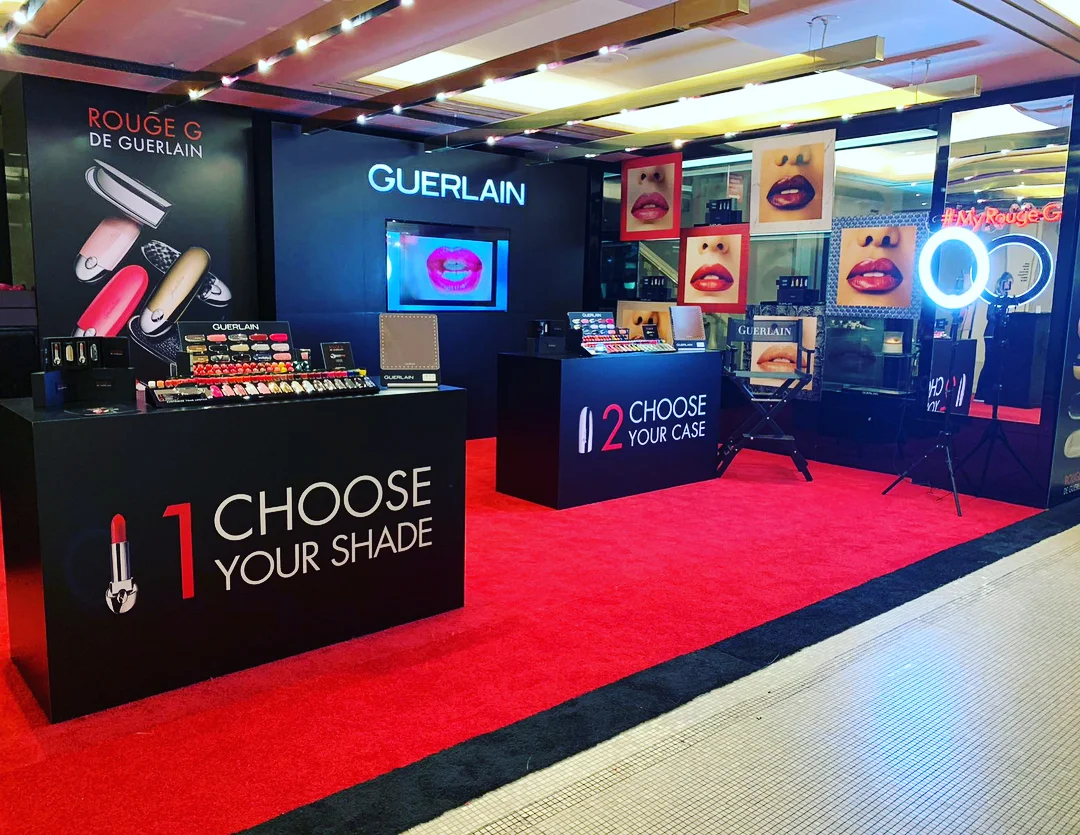 Guerlain Pop-Up at the Plaza for Rouge G