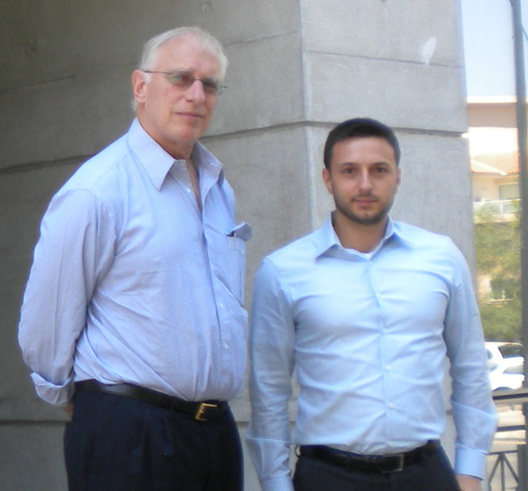 Nick Giambruno and Doug Casey at Cyprus Stock Exchange