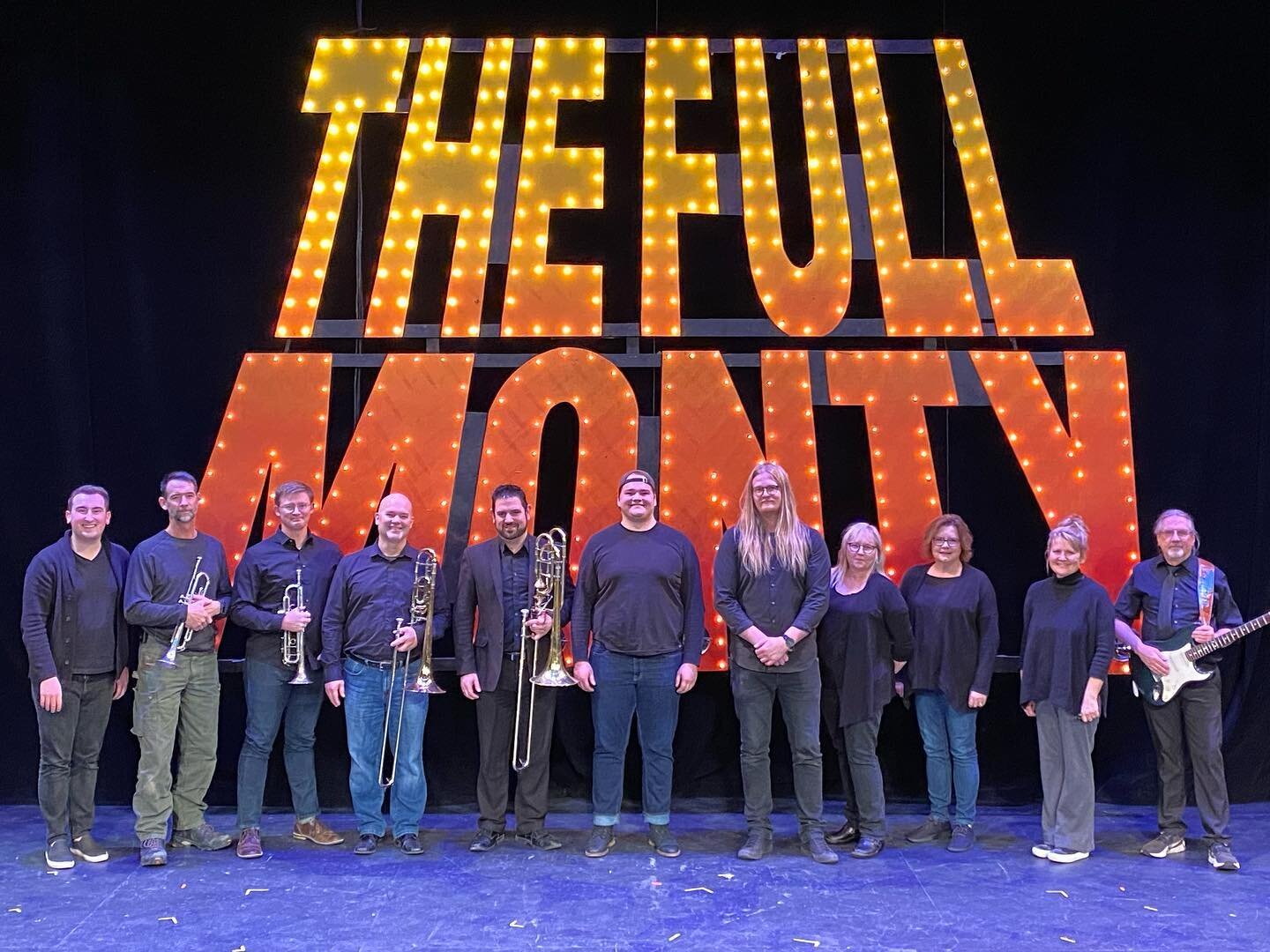THE FULL MONTY has come to a close! It was a pleasure to conduct our cast and these incredible musicians. Thank you all!