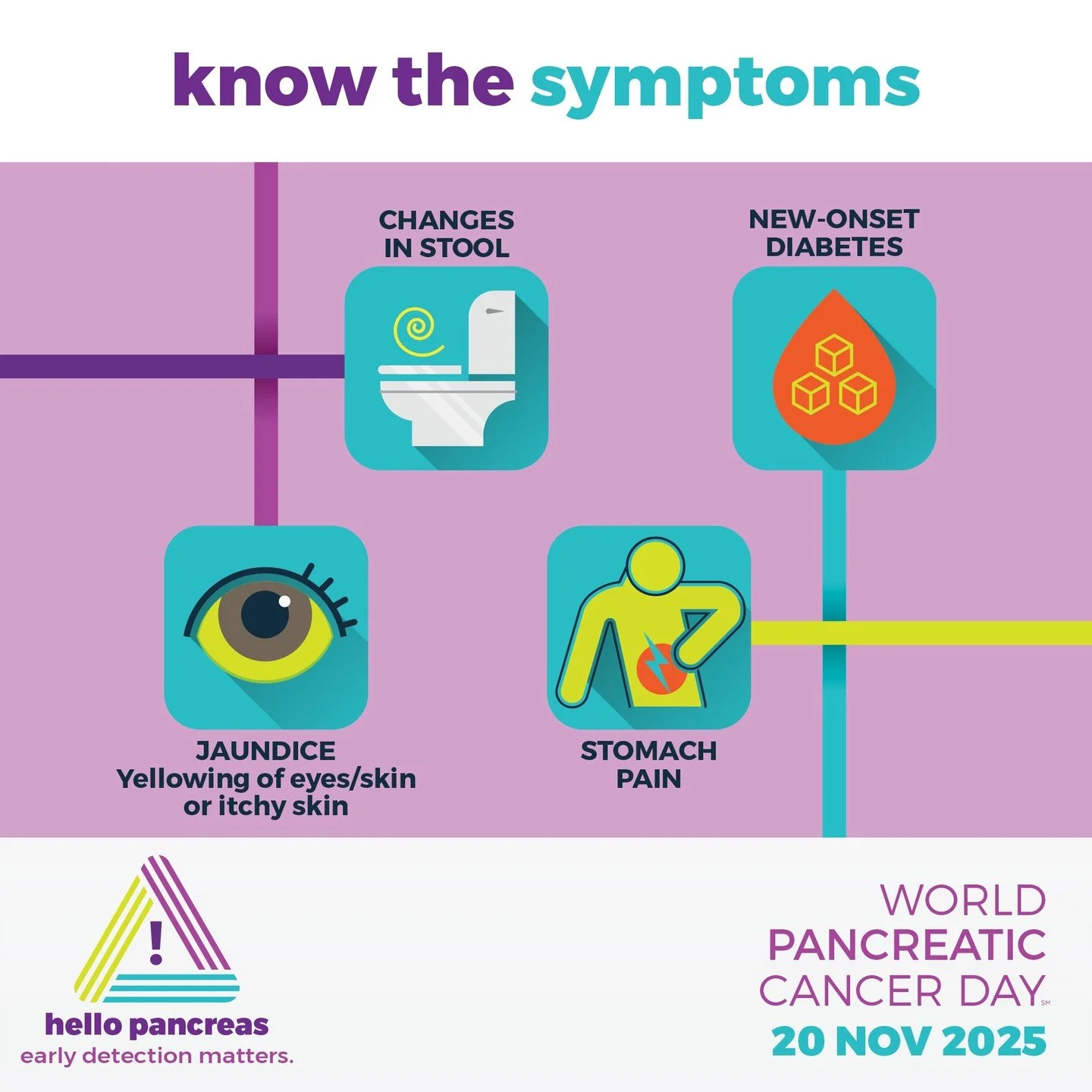 💜 Today is World Pancreatic Cancer Day &mdash; a day when people around the globe unite in purple to shine a light on one of the world&rsquo;s deadliest cancers. I&rsquo;m proud to share that my company works with the World Pancreatic Cancer Coaliti