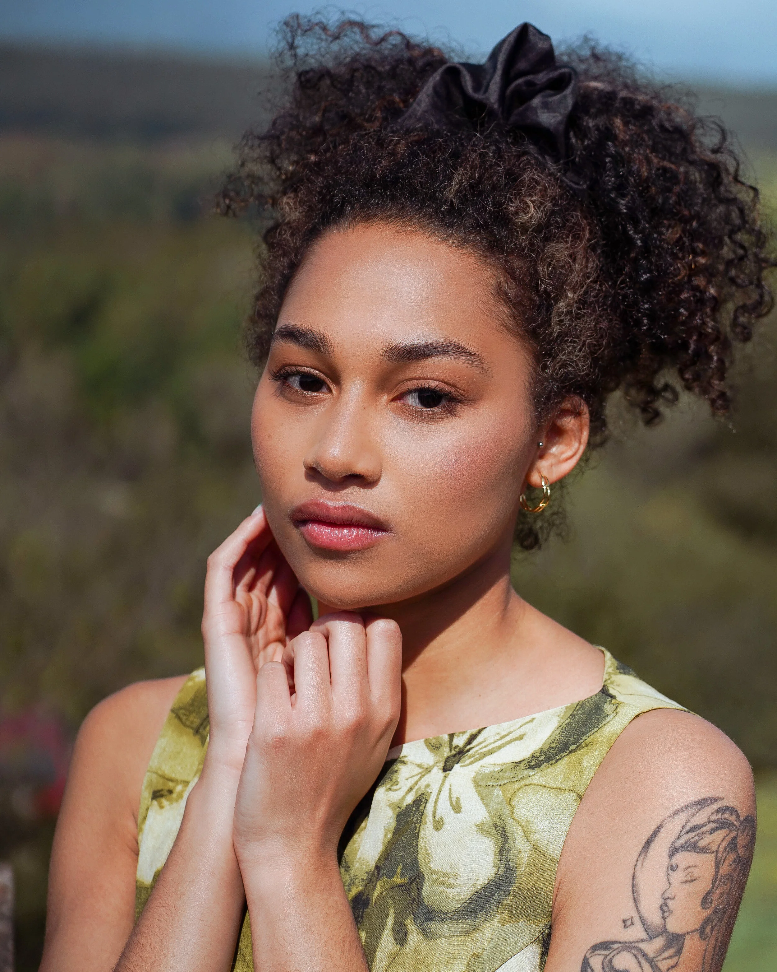 Handmade scrunchies by Saint Bonnet